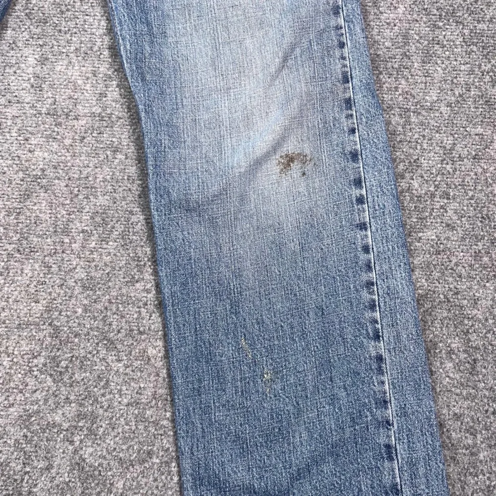 Levi's 559 Relaxed Straight Jeans Mens 32x32 Medium Wash Blue Denim Distressed